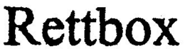 RETTBOX trademark