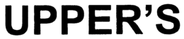 UPPER'S trademark