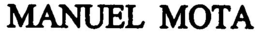 MANUEL MOTA trademark