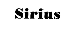SIRIUS trademark