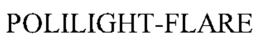 POLILIGHT-FLARE trademark