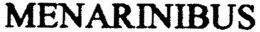 MENARINIBUS trademark