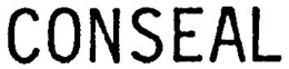 CONSEAL trademark