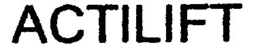 ACTILIFT trademark