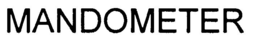 MANDOMETER trademark
