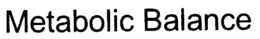 METABOLIC BALANCE trademark