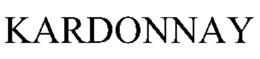 KARDONNAY trademark