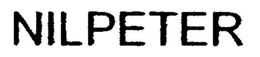 NILPETER trademark