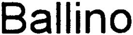 BALLINO trademark