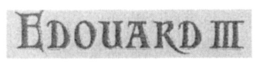 EDOUARD III trademark