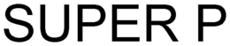 SUPER P trademark