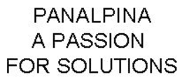 PANALPINA A PASSION FOR SOLUTIONS trademark