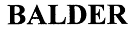 BALDER trademark