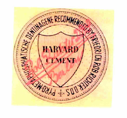 HARVARD CEMENT trademark