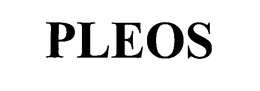 PLEOS trademark
