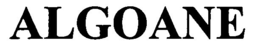 ALGOANE trademark