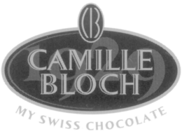 CB CAMILLE BLOCH MY SWISS CHOCOLATE 1929 trademark