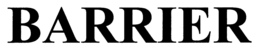 BARRIER trademark