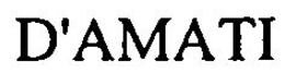 D'AMATI trademark