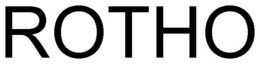 ROTHO trademark