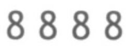 8888 trademark