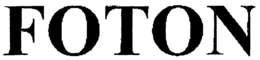 FOTON trademark