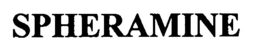 SPHERAMINE trademark