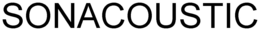 SONACOUSTIC trademark