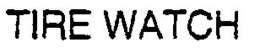 TIRE WATCH trademark
