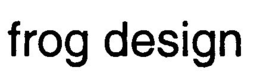 FROG DESIGN trademark