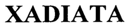 XADIATA trademark