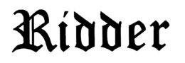 RIDDER trademark