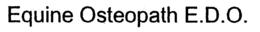 EQUINE OSTEOPATH E.D.O. trademark