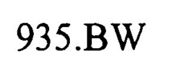 935.BW trademark