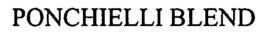 PONCHIELLI BLEND trademark