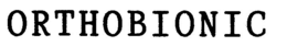 ORTHOBIONIC trademark