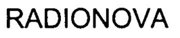 RADIONOVA trademark