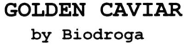 GOLDEN CAVIAR BY BIODROGA trademark