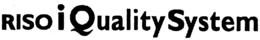 RISO I QUALITY SYSTEM trademark