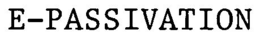 E-PASSIVATION trademark