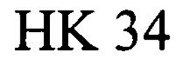 HK 34 trademark
