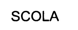 SCOLA trademark