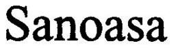 SANOASA trademark