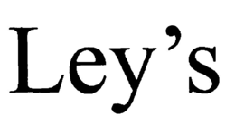 LEY'S trademark