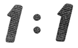 1:1 trademark
