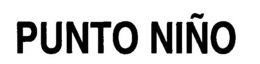 PUNTO NIÑO trademark