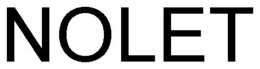 NOLET trademark