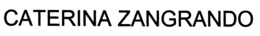 CATERINA ZANGRANDO trademark