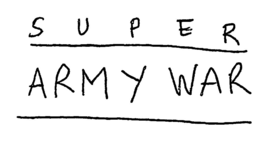 SUPER ARMY WAR trademark