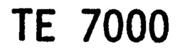 TE 7000 trademark